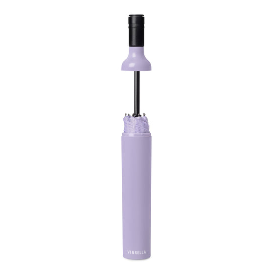 Lavender bottle umbrella solid purple by Vinrella