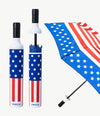 American Flag Bottle Umbrella by Vinrella