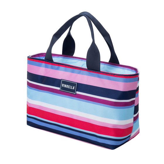 Vinrella striped lunch bag