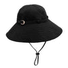 Black Matte Rain Hat by Vinrella