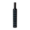 Black Plaid Wine Bottle Umbrella by Vinrella