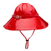 Red Patent Rain Hat by Vinrella